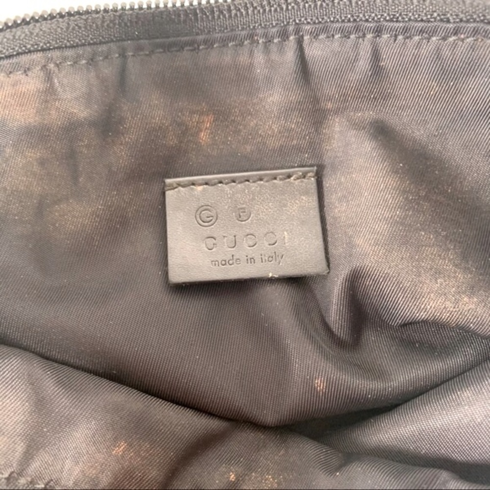 Gucci Monogram Black Cosmetic Case Pouch GG - Picture 7 of 8
